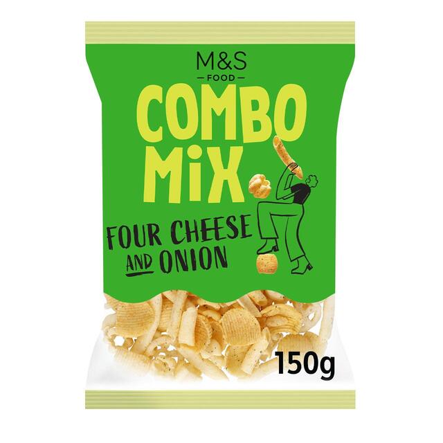 M&S Four Cheese & Onion Combo Mix thumbnail 2
