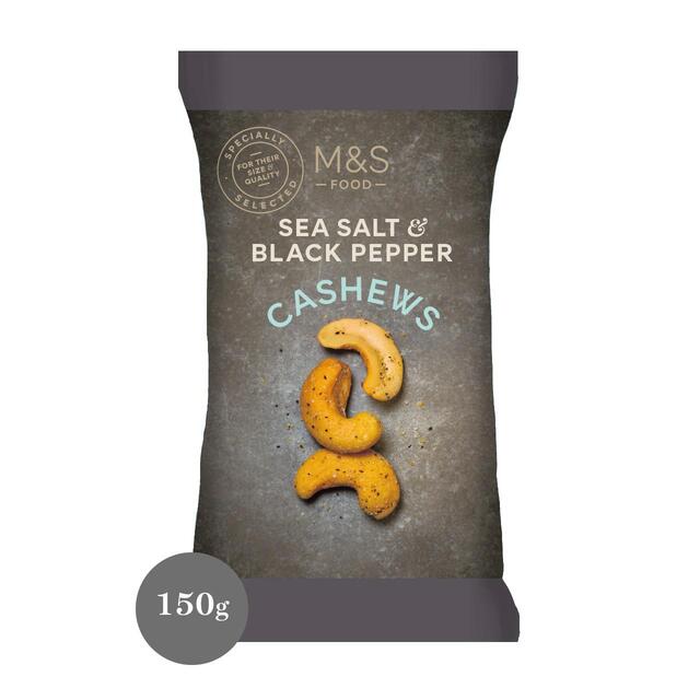M&S Sea Salt & Black Pepper Cashews