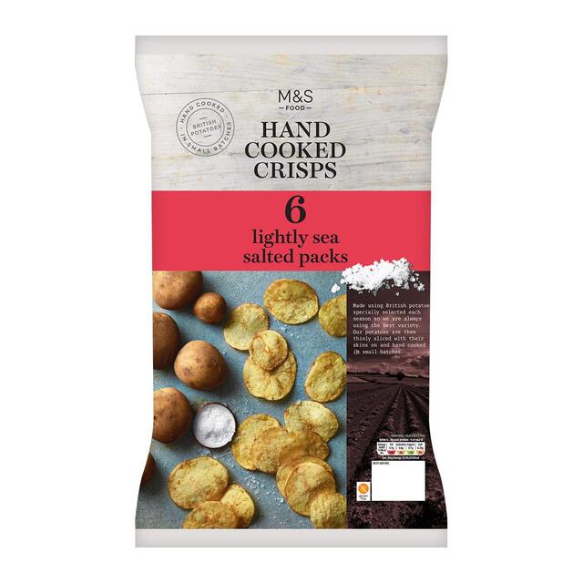 M&S Hand Cooked Lightly Salted Crisps Multipack thumbnail 2