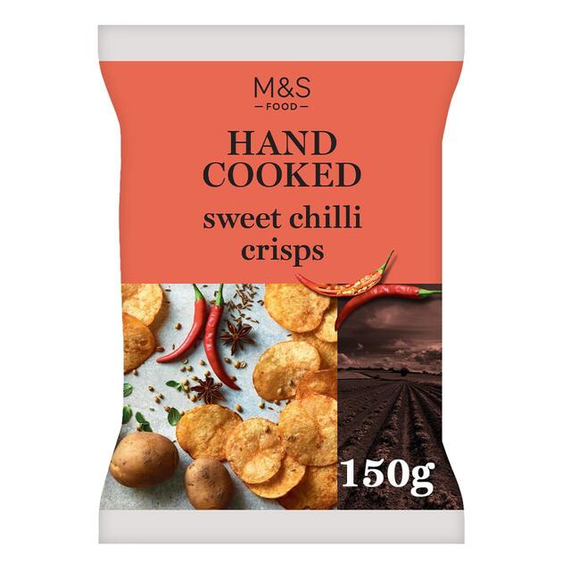 M&S Hand Cooked Sweet Chilli Crisps