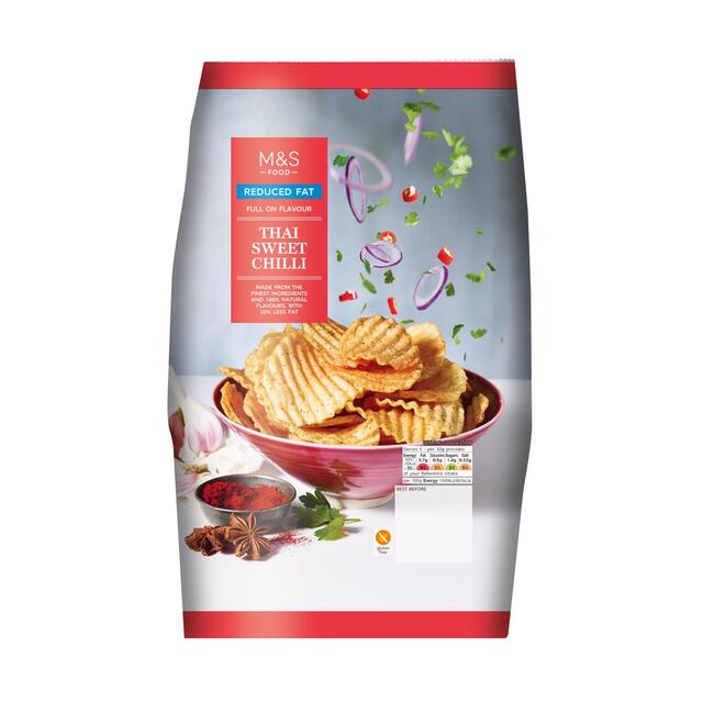 M&S Reduced Fat Thai Sweet Chilli Crisps thumbnail 2