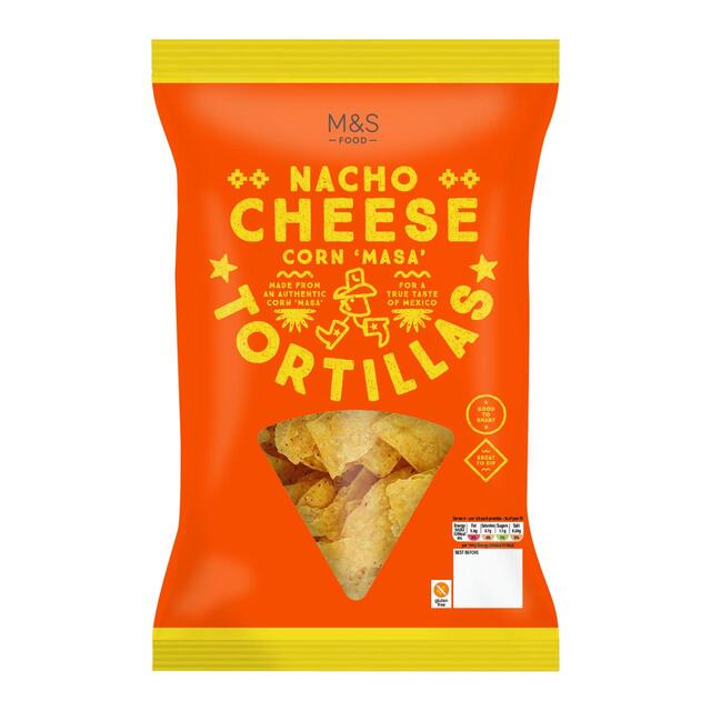 M&S Nacho Cheese Tortilla Chips thumbnail 2
