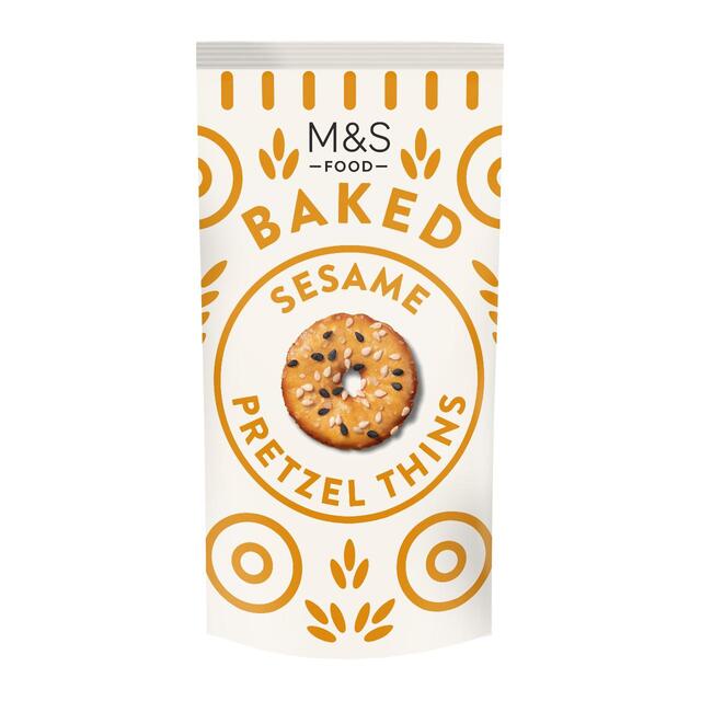 M&S Sesame Pretzel Thins