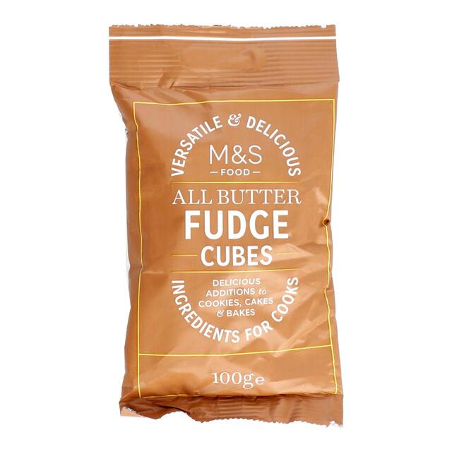M&S All Butter Fudge Cubes