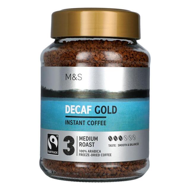 M&S Fairtrade Gold Decaf Instant Coffee