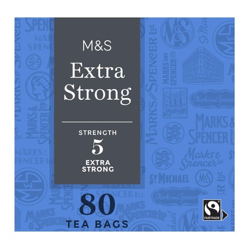 M&S Fairtrade Extra Strong Tea Bags
