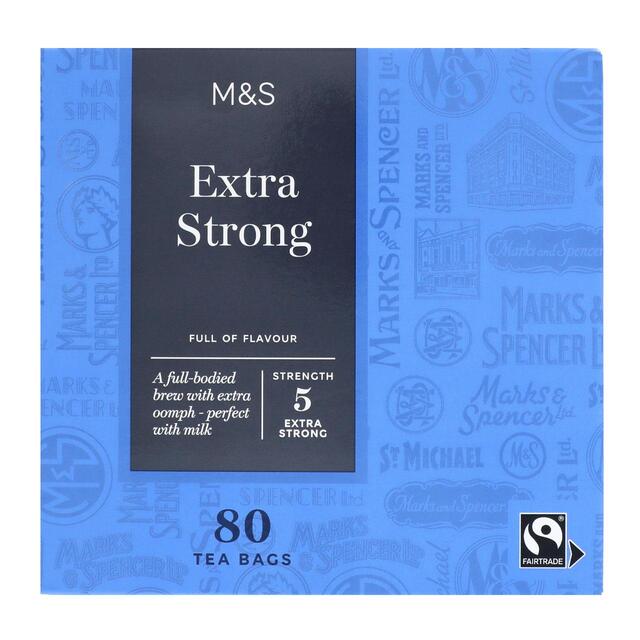 M&S Fairtrade Extra Strong Tea Bags