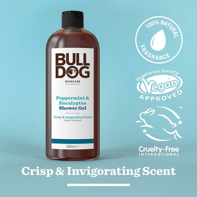 Bulldog Skincare - Peppermint & Eucalyptus Shower Gel thumbnail 4