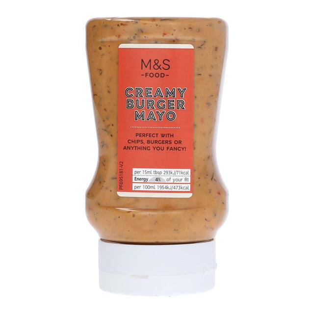 M&S Burger Mayonnaise
