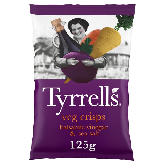Tyrrells Veg Balsamic Vinegar & Sea Salt Sharing Crisps thumbnail 4