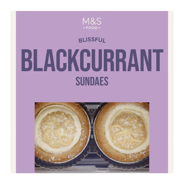 M&S Blackcurrant Sundaes