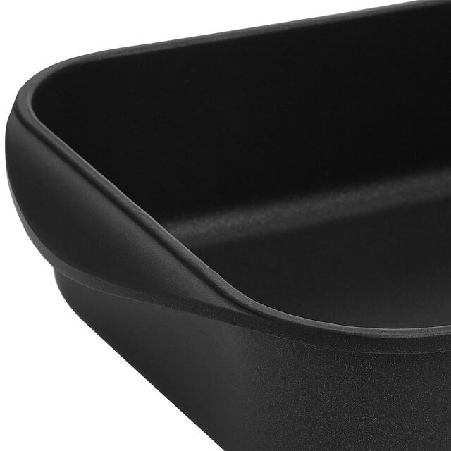 M&S Chef Cast Aluminium Roaster, Charcoal 34cm thumbnail 3