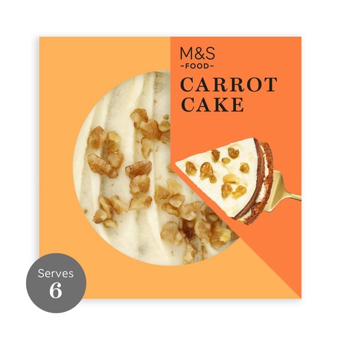 M&S Lightly Spiced Carrot Cake thumbnail 2