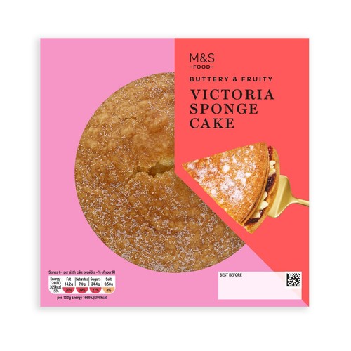 M&S Victoria Sandwich Cake thumbnail 3