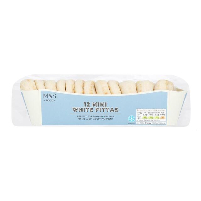 M&S Small White Pittas
