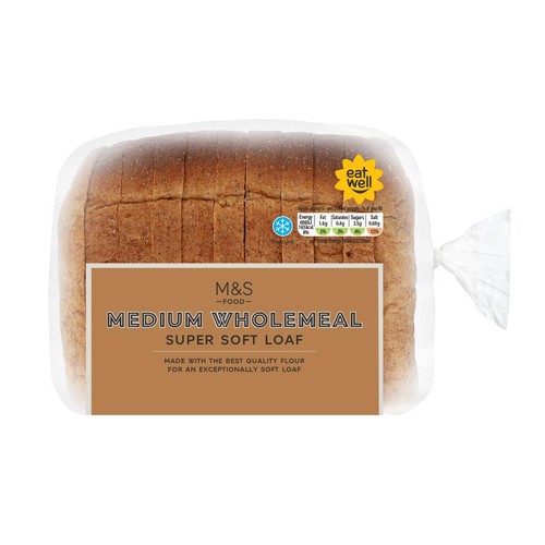 M&S Super Soft Wholemeal Medium Sliced Bread thumbnail 2
