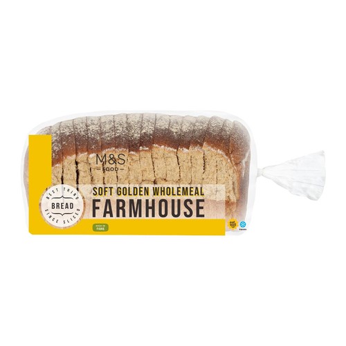 M&S Soft Wholemeal Farmhouse Bread Loaf
