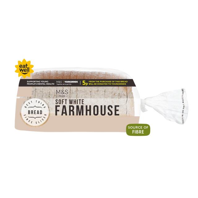 M&S Soft White Farmhouse Bread Loaf