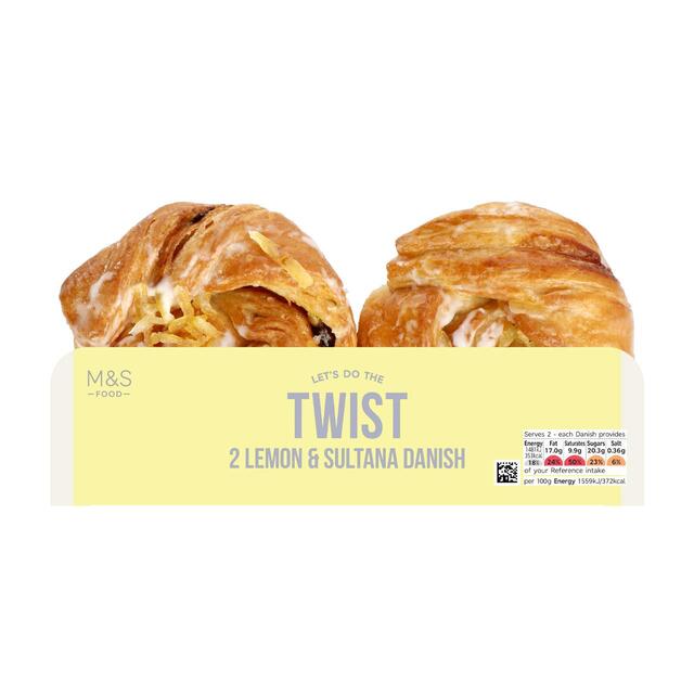 M&S Lemon & Sultana Danish Pastries