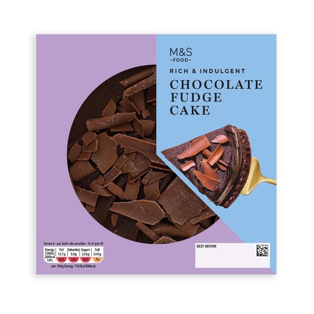 M&S Chocolate Fudge Cake thumbnail 2