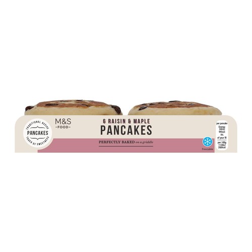 M&S Raisin & Maple Pancakes thumbnail 2