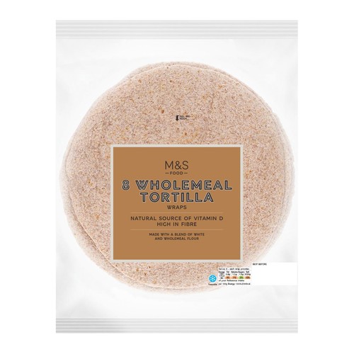 M&S Wholemeal Tortilla Wraps thumbnail 2