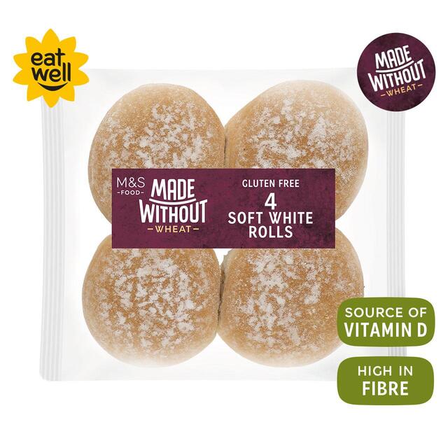 M&S Made Without Soft White Rolls