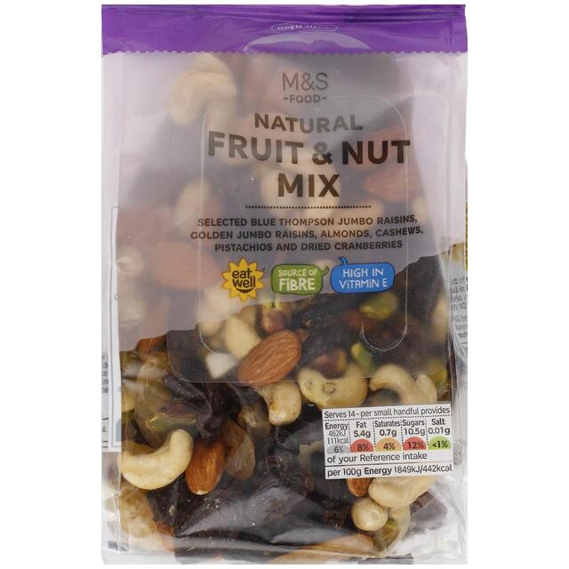 M&S Natural Fruit & Nut Mix