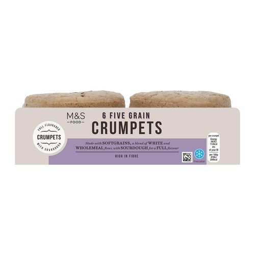 M&S Ultimate Five Grain Crumpets thumbnail 2