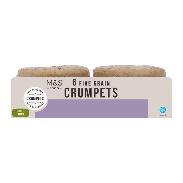 M&S Ultimate Five Grain Crumpets thumbnail 2