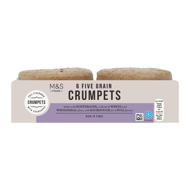 M&S Ultimate Five Grain Crumpets thumbnail 3