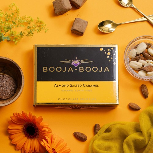 Booja Booja Almond Salted Caramel Chocolate Truffles thumbnail 3