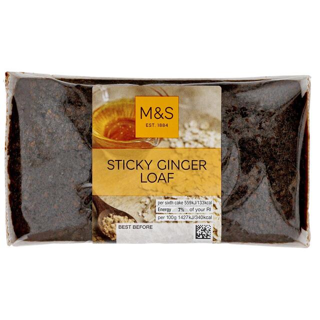 M&S Sticky Ginger Loaf
