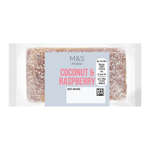 M&S Coconut & Raspberry Loaf thumbnail 2