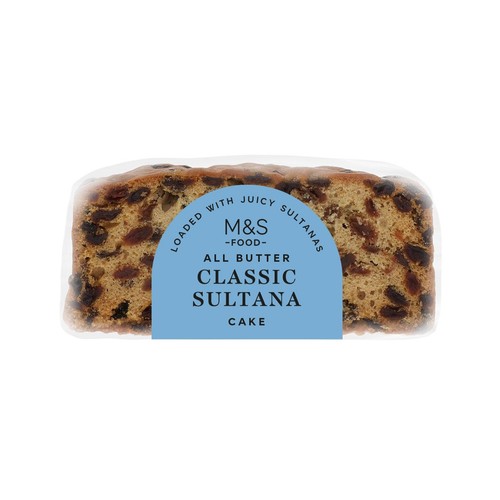 M&S classic sultana cake