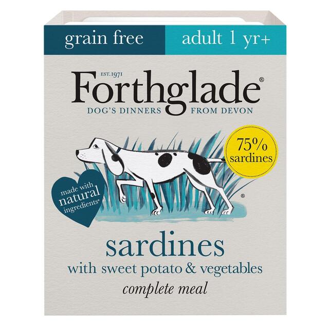 Forthglade Adult Sardines, Sweet potato & Veg Grain free, wet dog food thumbnail 2