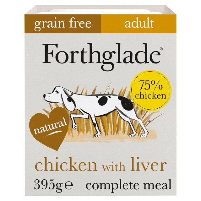 Forthglade Adult Grain Free Chicken, Liver and Veg Wet Dog Food