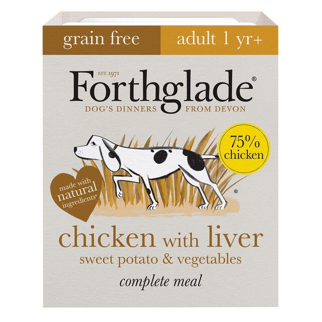 Forthglade Adult Grain Free Chicken, Liver and Veg Wet Dog Food thumbnail 2