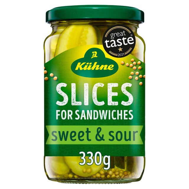 Kuhne Gherkin Sandwich Slices