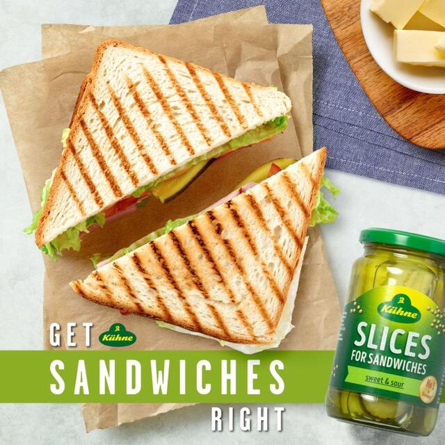 Kuhne Gherkin Sandwich Slices thumbnail 5