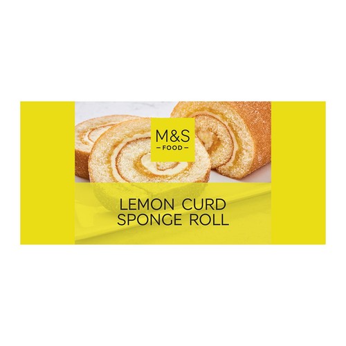 M&S Lemon Curd Sponge Roll
