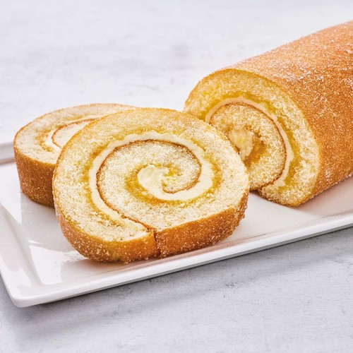 M&S Lemon Curd Sponge Roll thumbnail 2