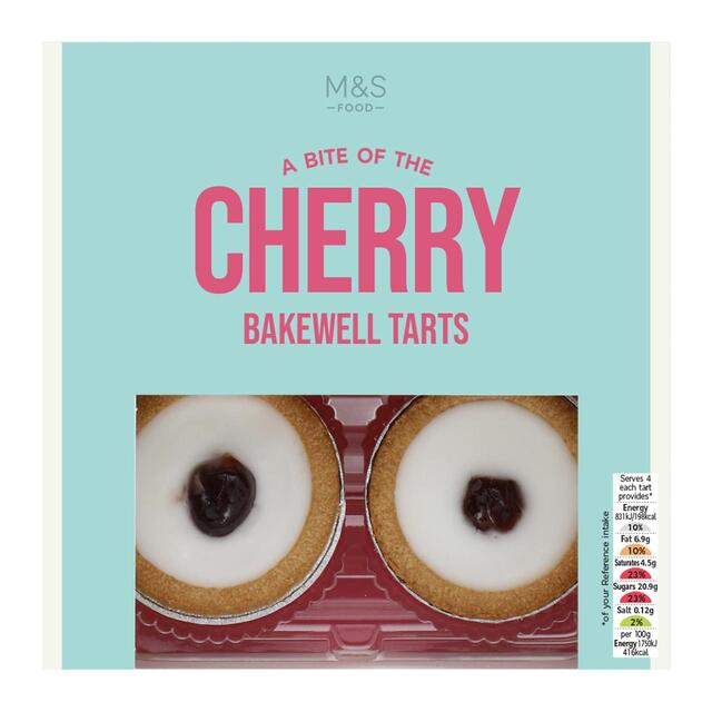 M&S Cherry Bakewell Tarts thumbnail 2