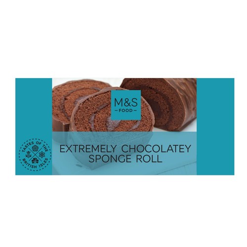 M&S Extremely Chocolatey Sponge Roll