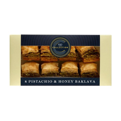 M&S Pistachio & Honey Baklava thumbnail 2
