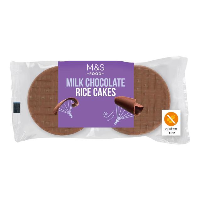 M&S Belgian Milk Chocolate Rice Cakes