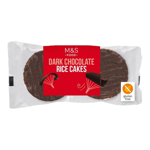 M&S Belgian Dark Chocolate Rice Cakes