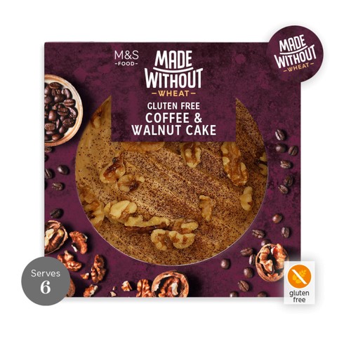 M&S Made Without Coffee & Walnut Cake thumbnail 2