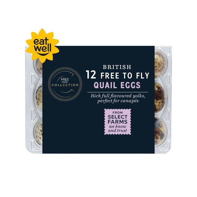 M&S Collection Free to Fly Quail Eggs