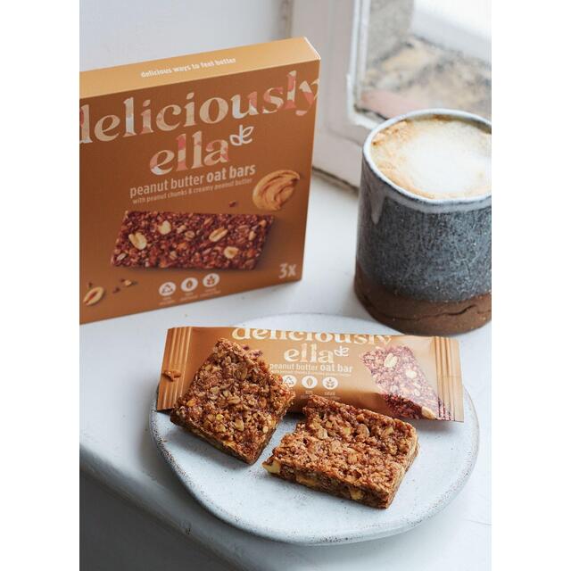 Deliciously Ella Peanut Butter Oat Bar Multipack thumbnail 2